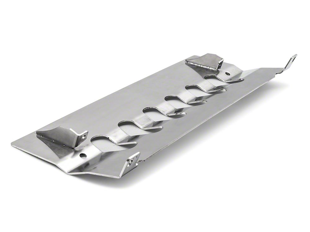 Barricade Front Skid Plate; Stainless Steel (10-18 Jeep Wrangler JK)
