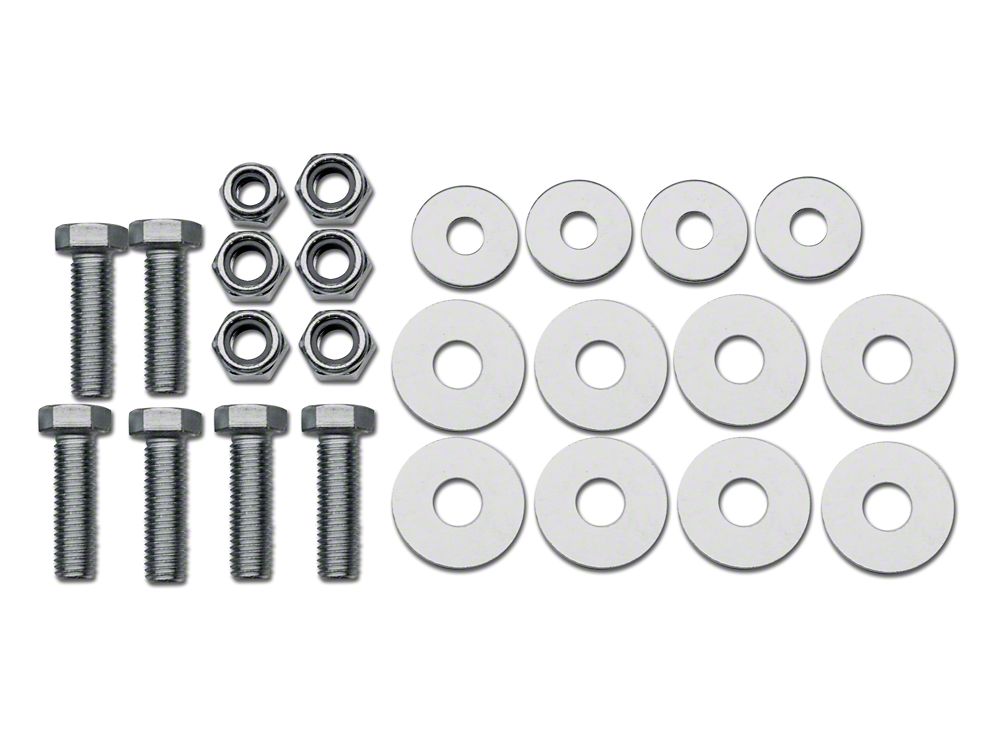 Barricade Front Skid Plate; Stainless Steel (10-18 Jeep Wrangler JK)
