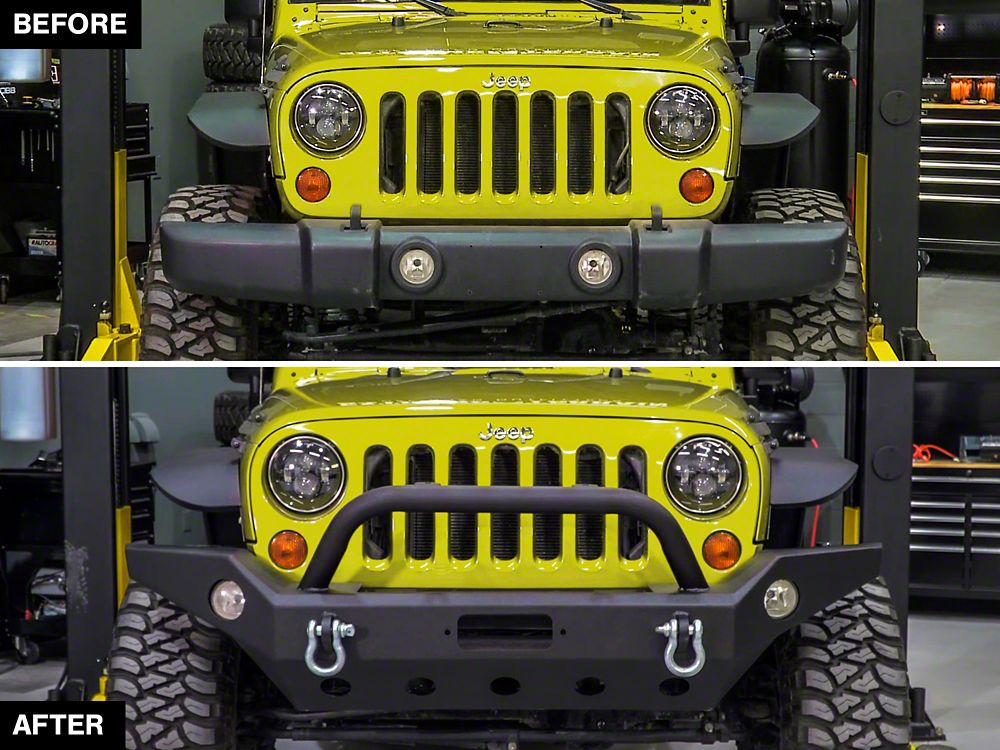 Barricade Trail Force HD Full Width Front Bumper (07-18 Jeep Wrangler JK)