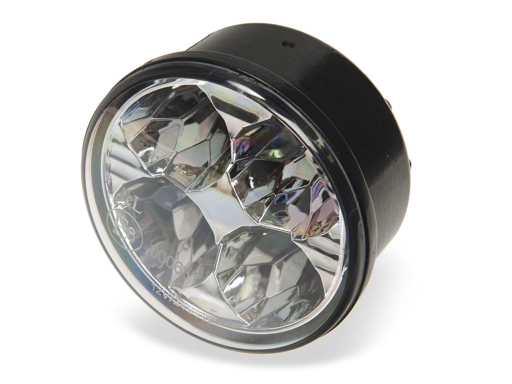 Barricade Single Replacement LED Light for Barricade Trail Force HD Bumper; Round Light