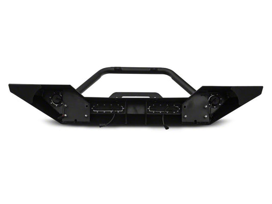 Barricade Trail Force HD Front Bumper with LED Lights (18-25 Jeep Wrangler JL w/ Factory Halogen Fog Lights)