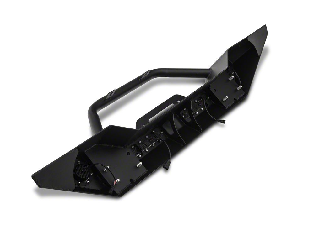 Barricade Trail Force HD Front Bumper with LED Lights (18-25 Jeep Wrangler JL w/ Factory Halogen Fog Lights)