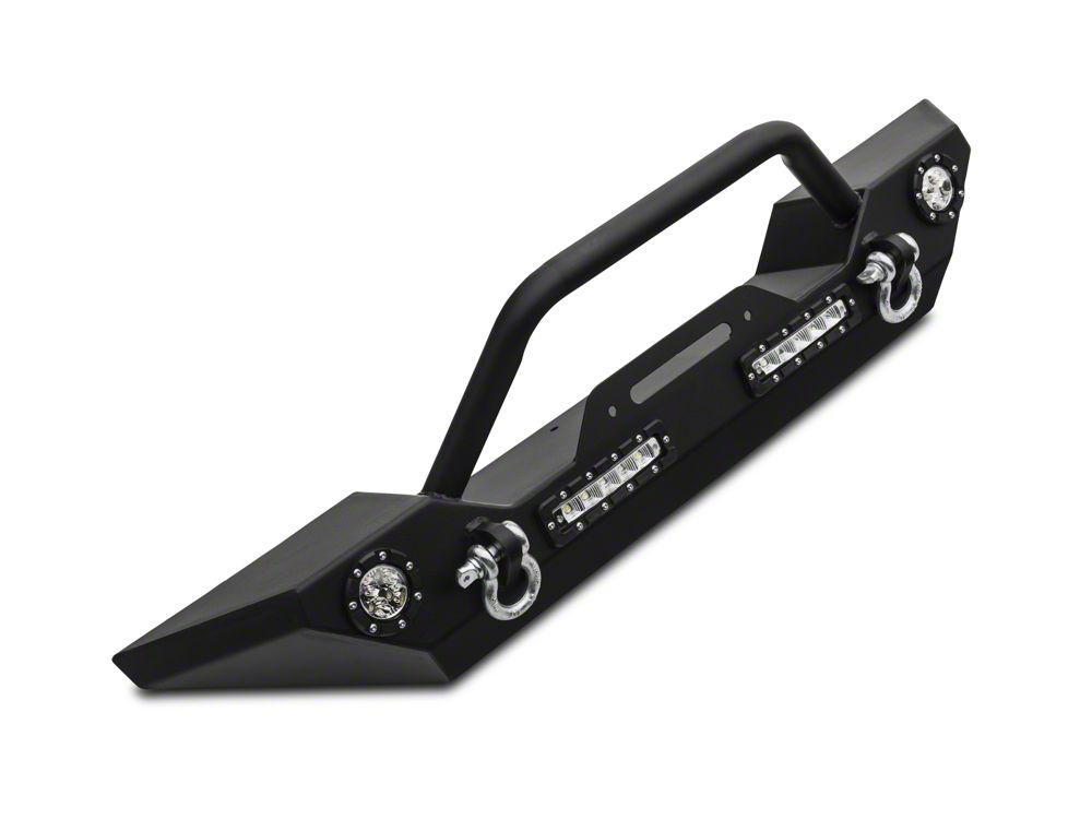 Barricade Trail Force HD Front Bumper with LED Lights (07-18 Jeep Wrangler JK)