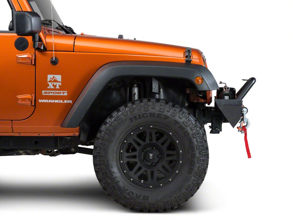 Barricade Trail Force HD Front Bumper with LED Lights (07-18 Jeep Wrangler JK)