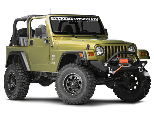 Barricade Trail Force HD Front Bumper with LED Lights (87-06 Jeep Wrangler YJ & TJ)