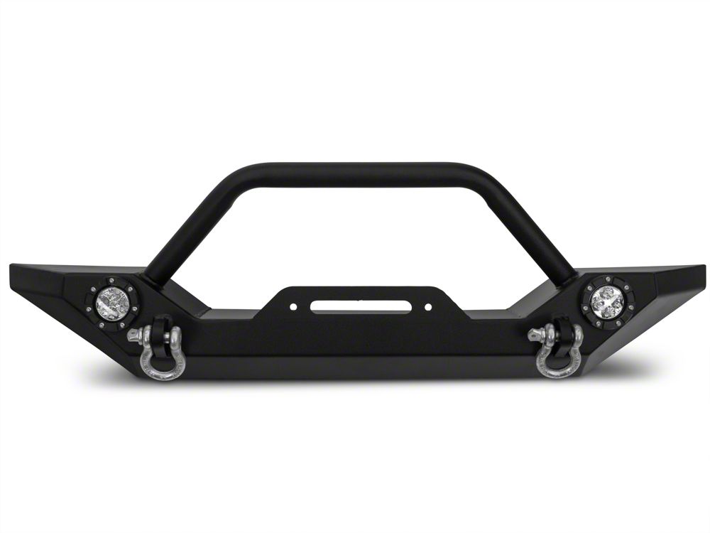 Barricade Trail Force HD Front Bumper with LED Lights (87-06 Jeep Wrangler YJ & TJ)