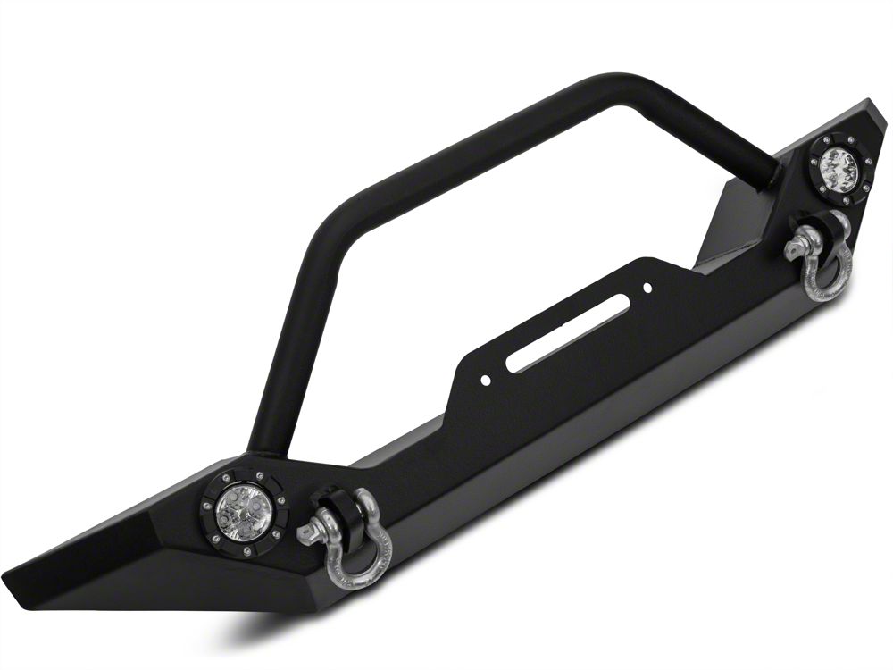 Barricade Trail Force HD Front Bumper with LED Lights (87-06 Jeep Wrangler YJ & TJ)
