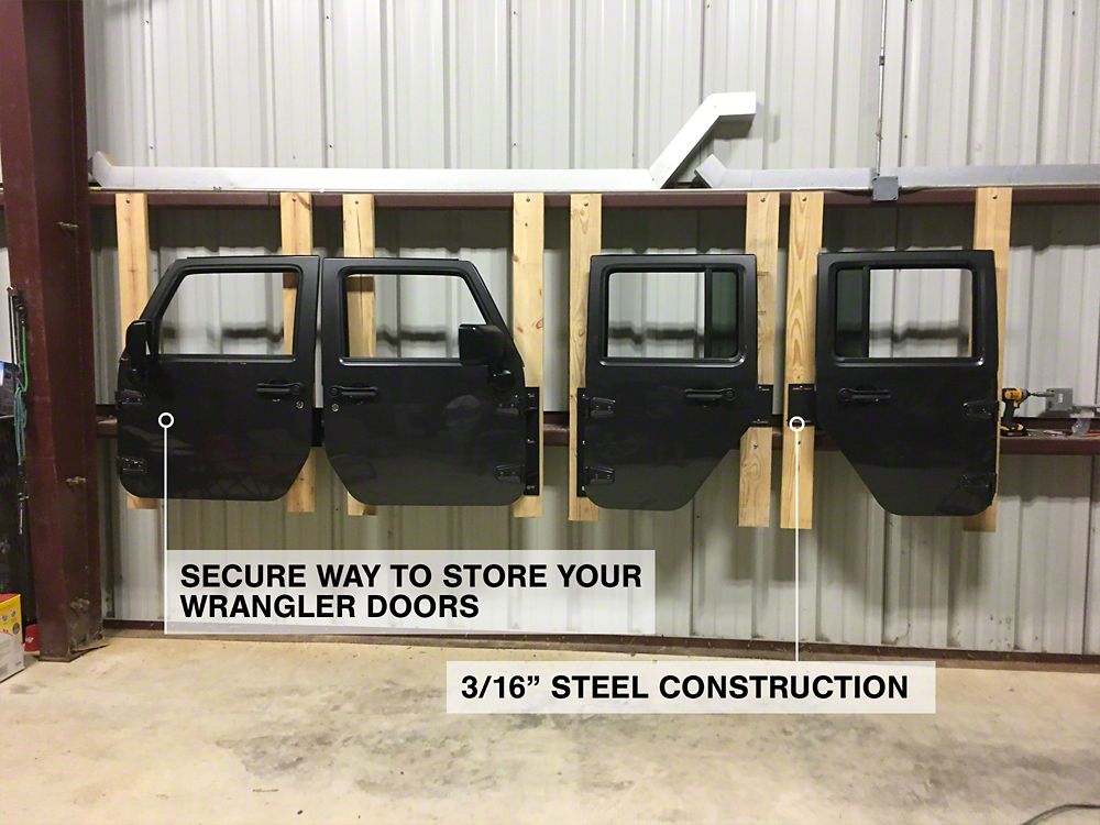 Barricade Door Storage Hangers (07-18 Jeep Wrangler JK)