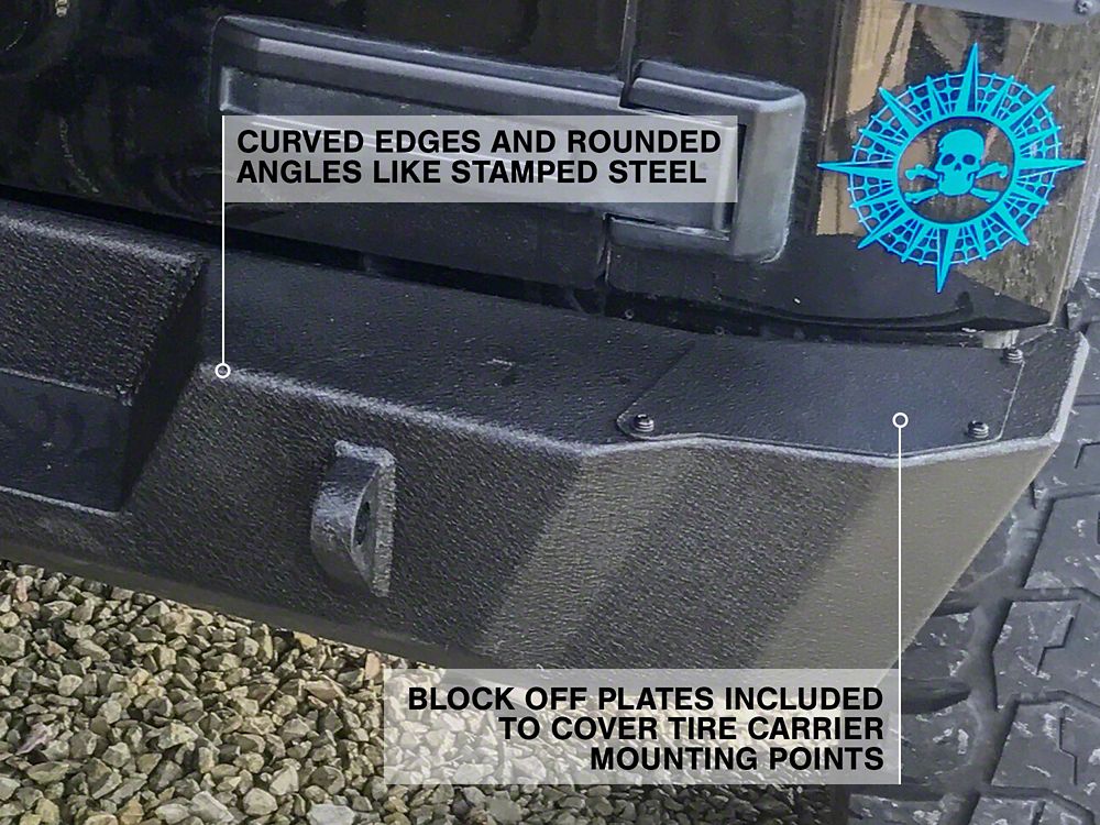 Barricade Extreme HD Rear Bumper (07-18 Jeep Wrangler JK)