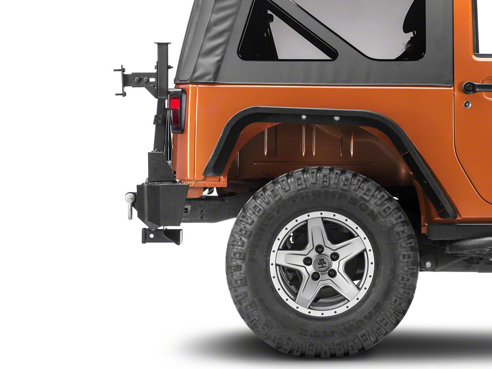 Barricade Extreme HD Rear Bumper with Tire Carrier (07-18 Jeep Wrangler JK)