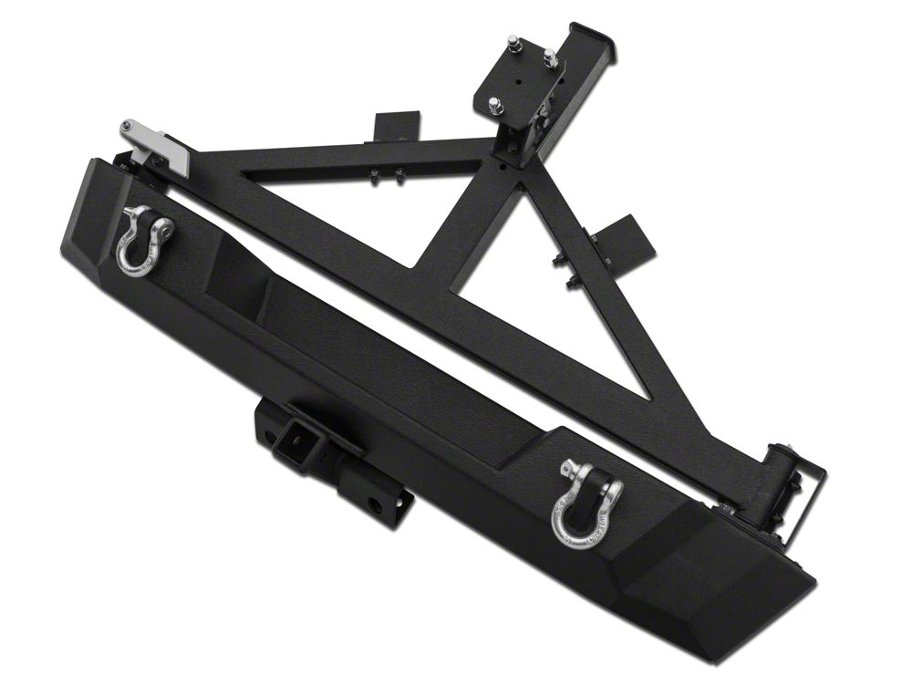 Barricade Extreme HD Rear Bumper with Tire Carrier (07-18 Jeep Wrangler JK)