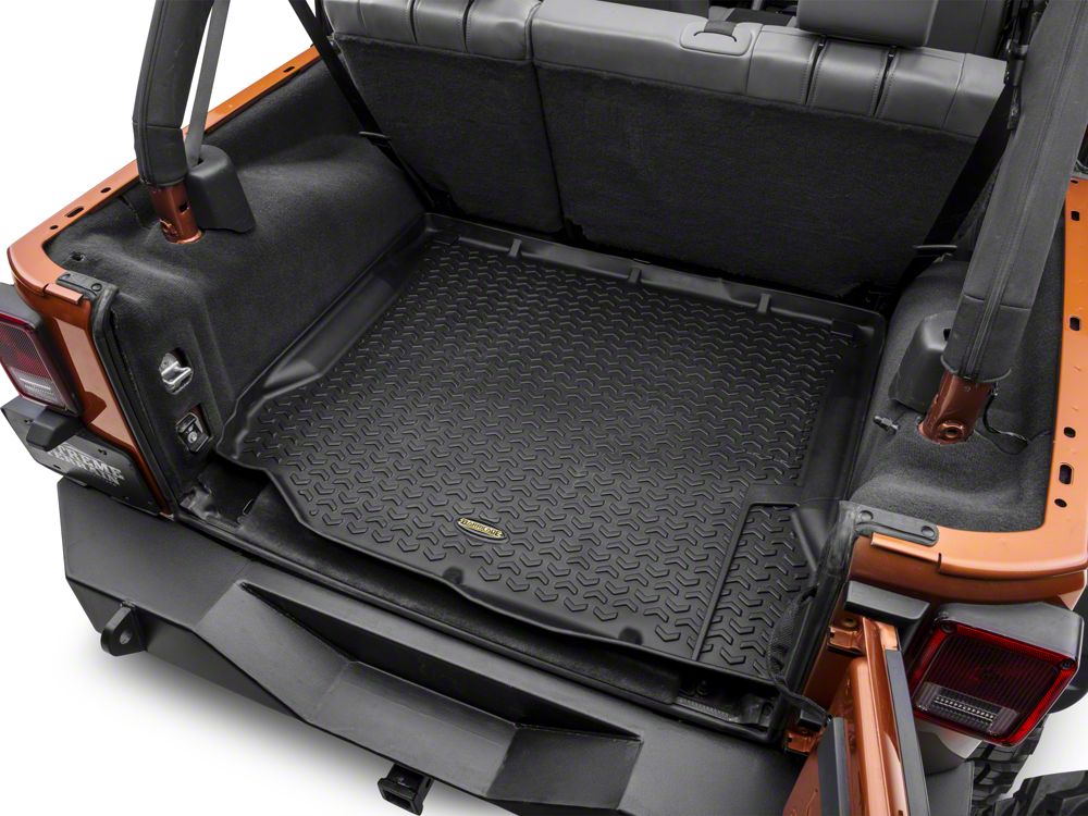 Barricade Cargo Liner; Black (11-18 Jeep Wrangler JK)