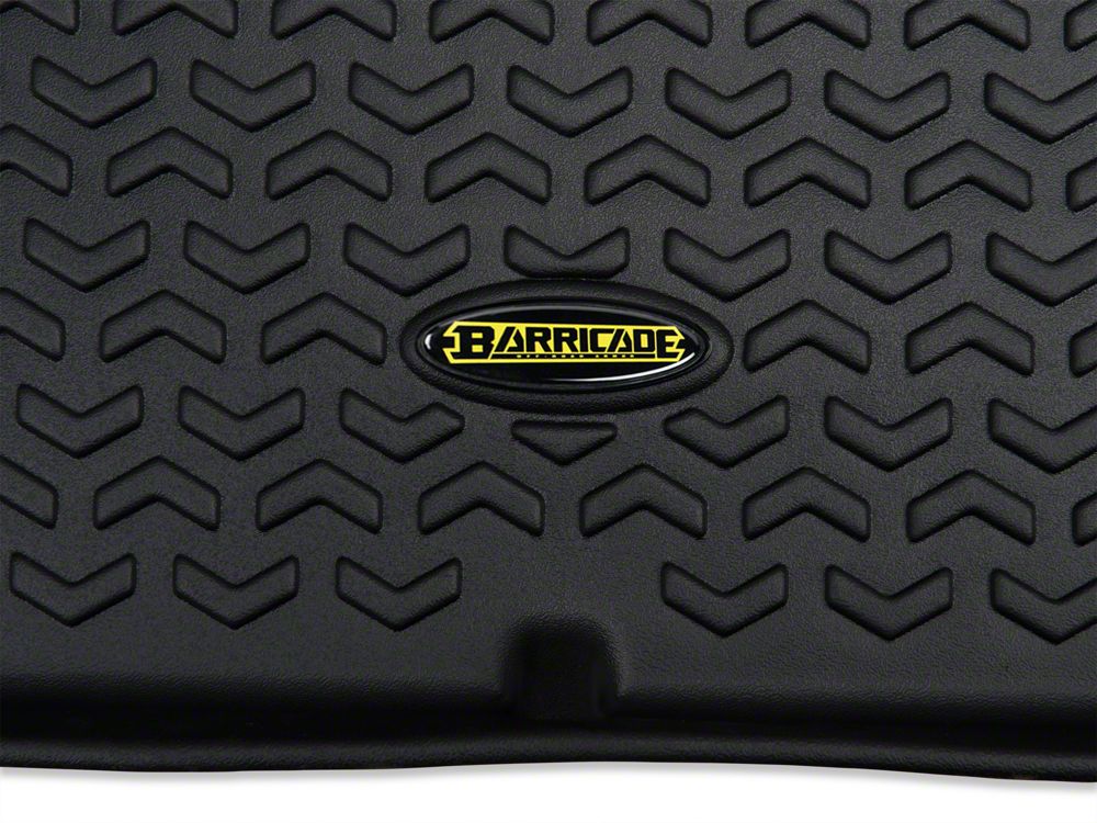 Barricade Cargo Liner; Black (11-18 Jeep Wrangler JK)