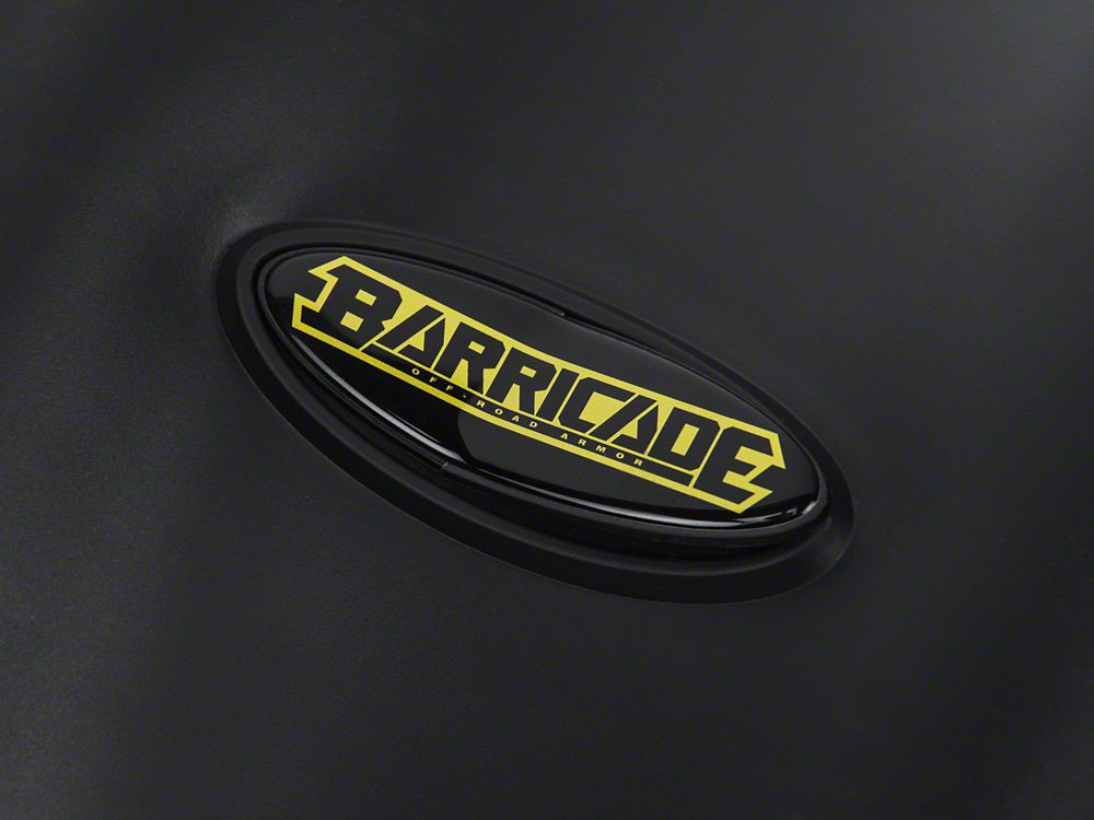 Barricade Rear Floor Mat; Black (07-18 Jeep Wrangler JK 4-Door)