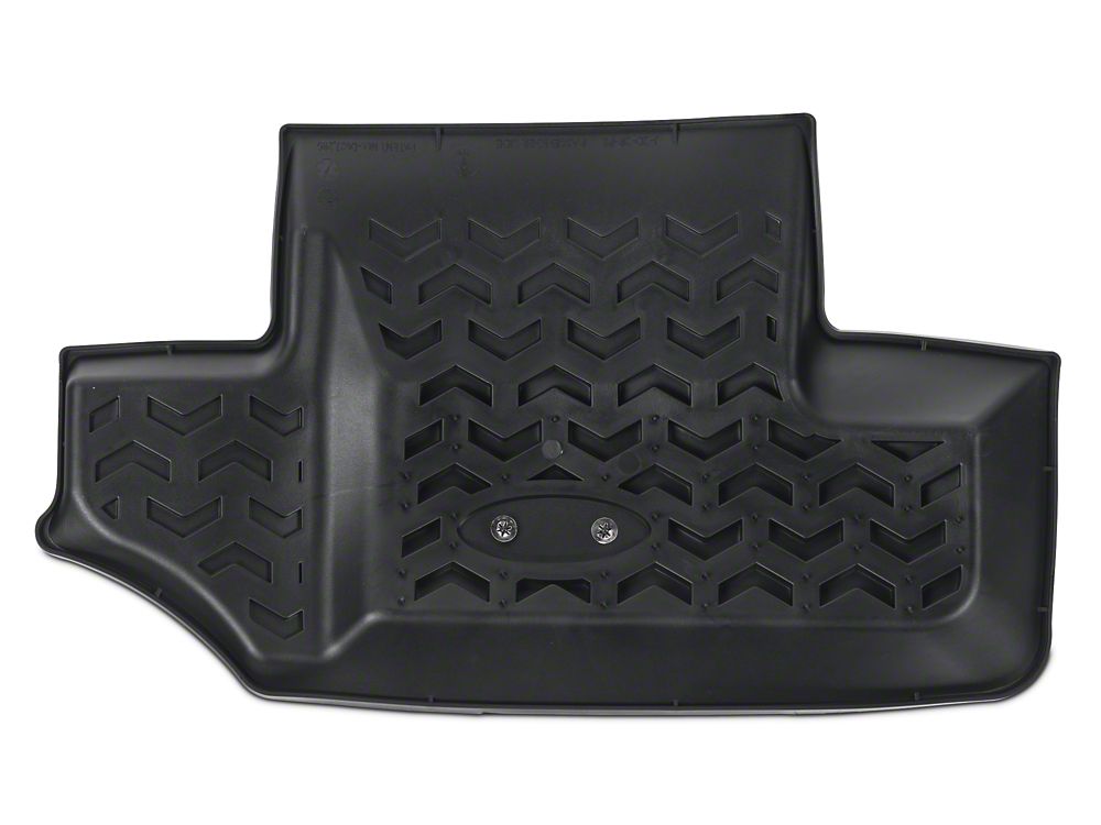 Barricade Front and Rear Floor Mats; Black (07-18 Jeep Wrangler JK 2-Door)