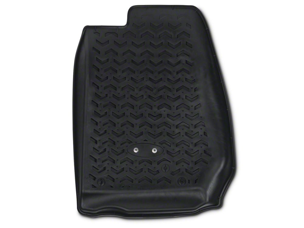 Barricade Front, Rear and Cargo Floor Mats; Black (11-18 Jeep Wrangler JK 4-Door)