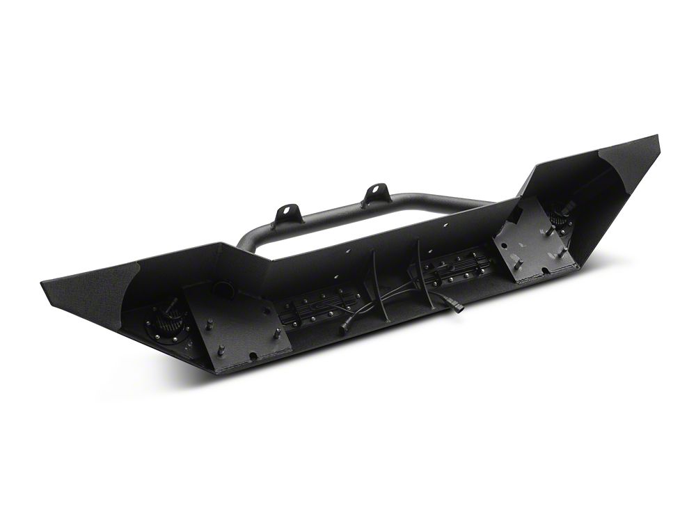 Barricade Trail Force HD Front Bumper with LED Lights and 9,500 lb. Winch (18-25 Jeep Wrangler JL)