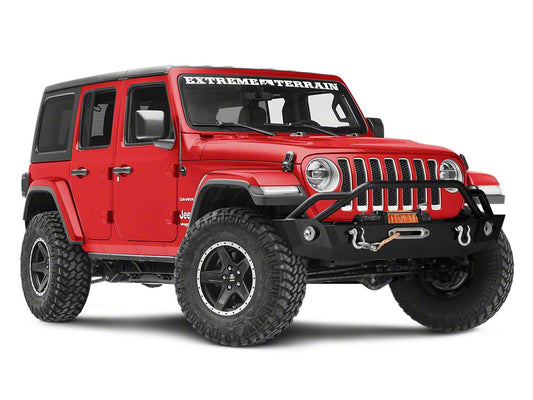 Barricade Extreme HD Front Bumper with 9,500 lb. Winch (18-25 Jeep Wrangler JL)