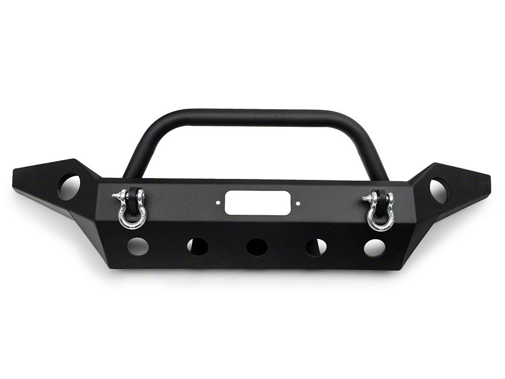 Barricade Trail Force HD Full Width Front Bumper with 9,500 lb. Winch (07-18 Jeep Wrangler JK)