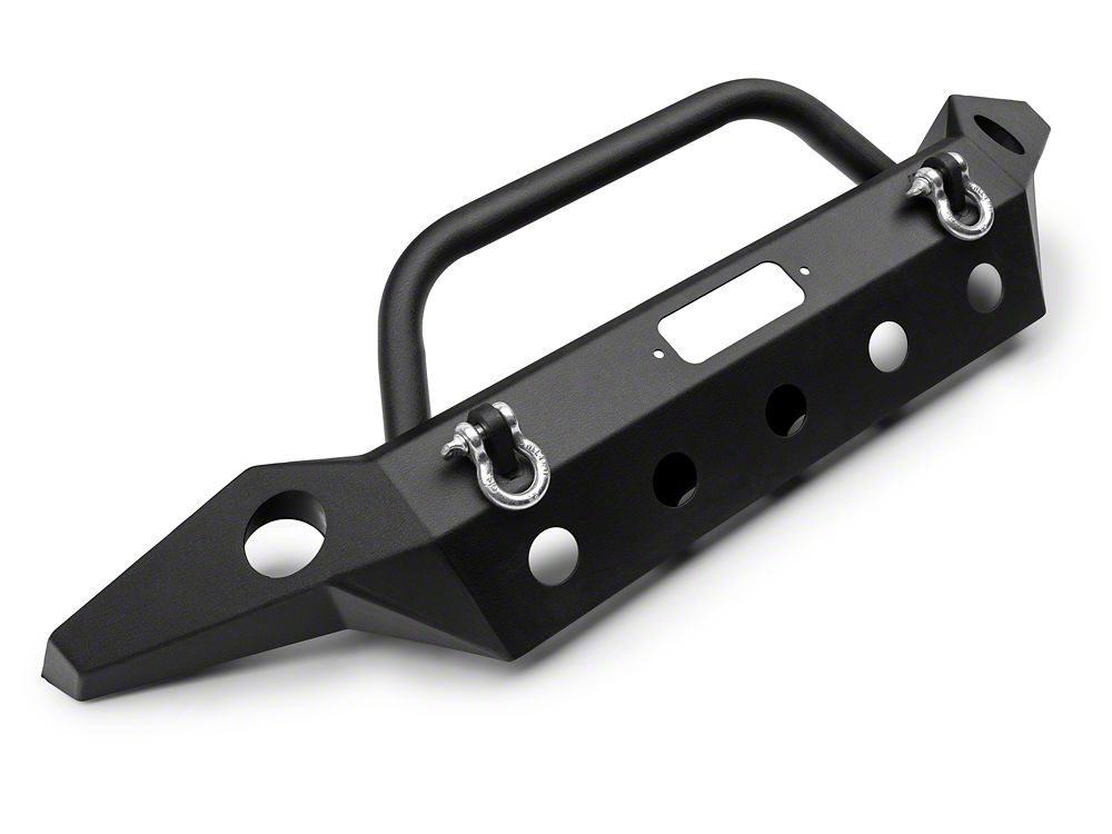 Barricade Trail Force HD Full Width Front Bumper with 9,500 lb. Winch (07-18 Jeep Wrangler JK)