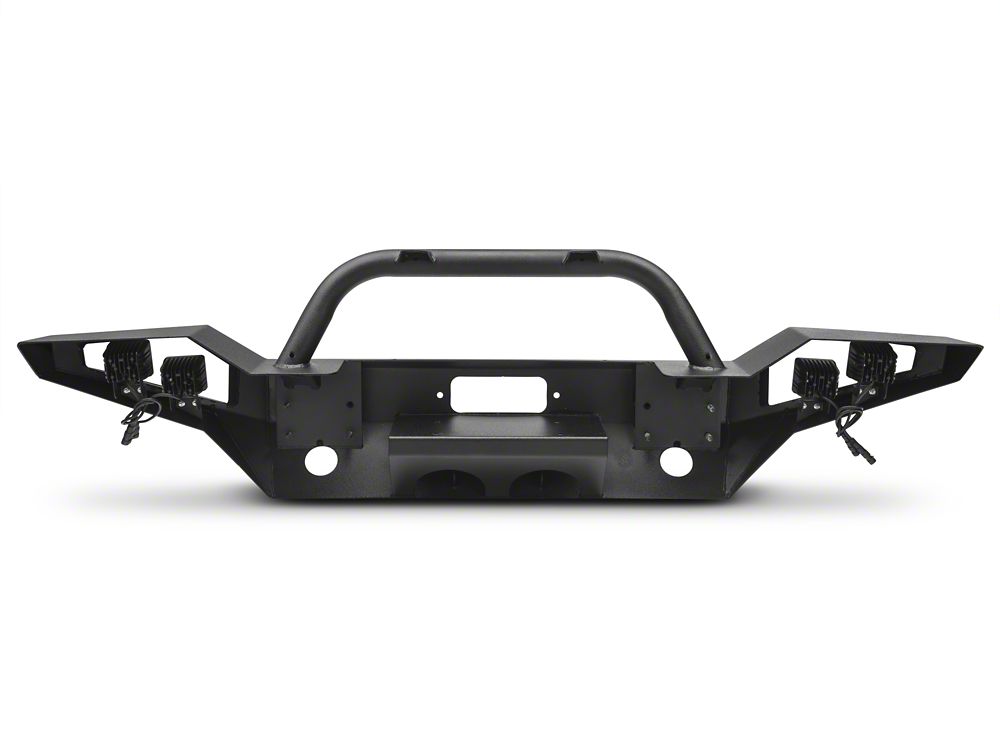 Barricade Trail Force HD Full Width Front Bumper with LED Lights (07-18 Jeep Wrangler JK)