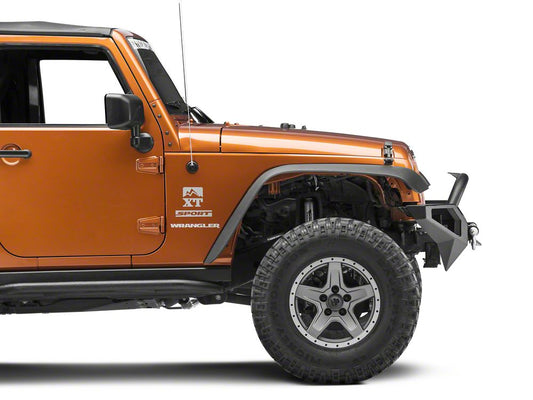 Barricade Trail Force HD Full Width Front Bumper with LED Lights (07-18 Jeep Wrangler JK)