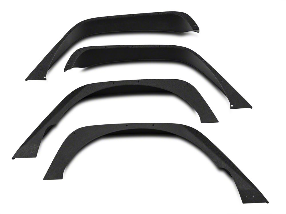 Barricade HD Flat Fender Flares (07-18 Jeep Wrangler JK)