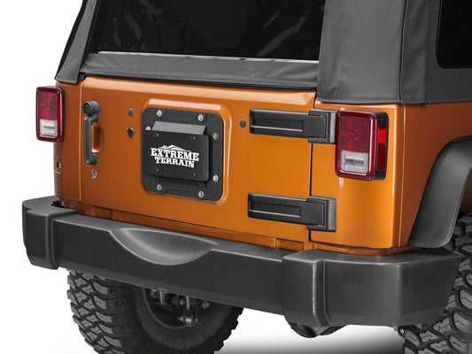 Barricade Spare Tire Delete with License Plate Mount (07-18 Jeep Wrangler JK)