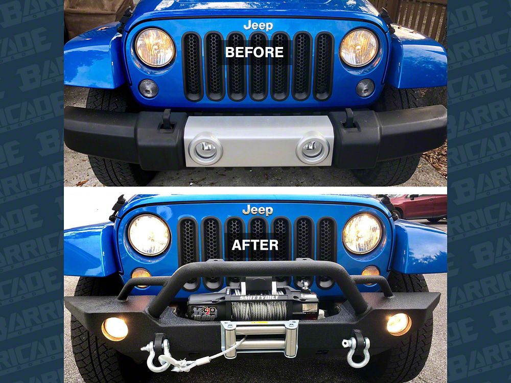 Barricade Adventure HD Front Bumper (07-18 Jeep Wrangler JK)