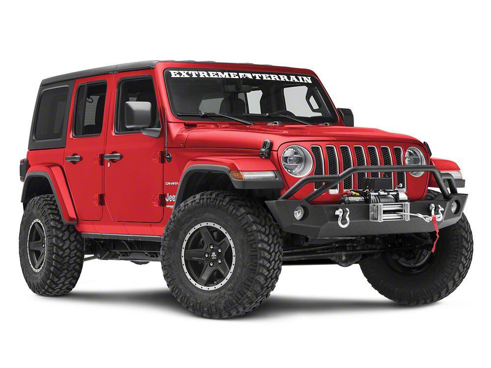Barricade Extreme HD Front Bumper with 9,500 lb. Winch (18-25 Jeep Wrangler JL)