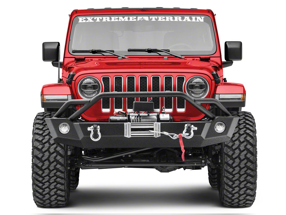 Barricade Extreme HD Front Bumper with 9,500 lb. Winch (18-25 Jeep Wrangler JL)
