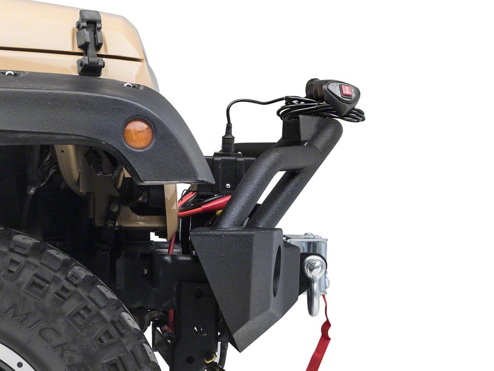 Barricade Extreme HD Front Bumper with 9,500 lb. Winch (07-18 Jeep Wrangler JK)