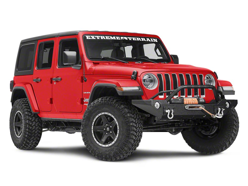 Barricade Alloy Series Aluminum Front Bumper (18-25 Jeep Wrangler JL)