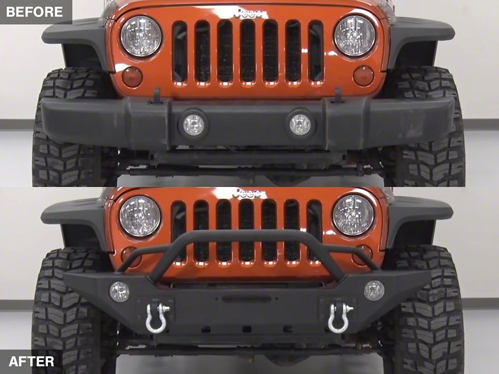 Barricade Alloy Series Aluminum Front Bumper (07-18 Jeep Wrangler JK)