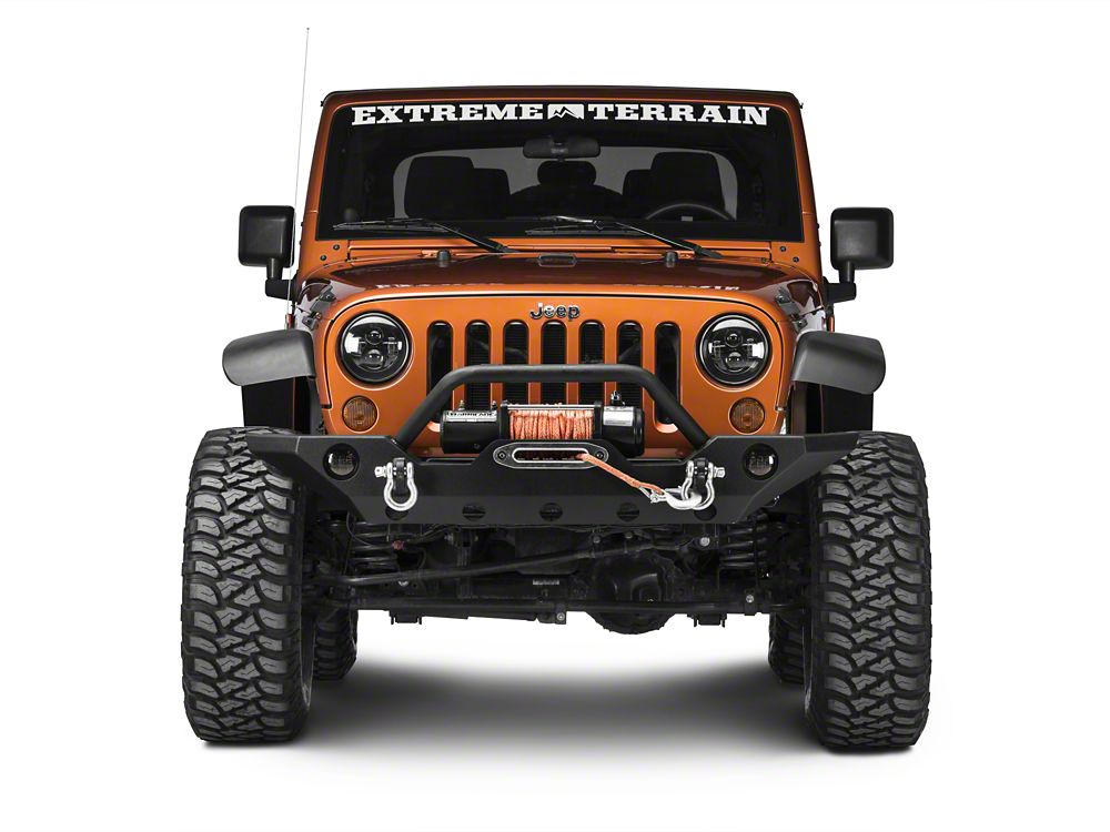 Barricade Aluminum Inner Fender Liners; Textured Black (07-18 Jeep Wrangler JK)
