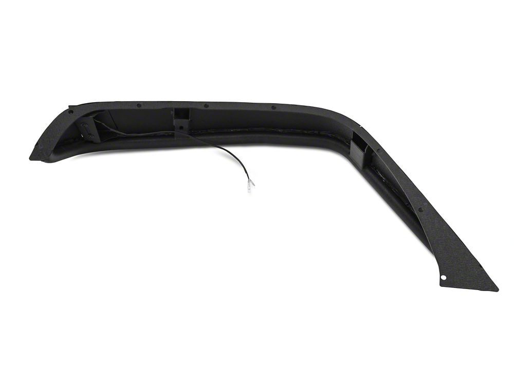 Barricade Tubular Fender Flares with LED Lighting (07-18 Jeep Wrangler JK)