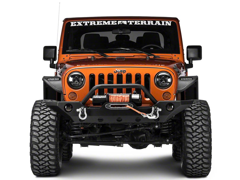 Barricade Tubular Fender Flares with LED Lighting (07-18 Jeep Wrangler JK)