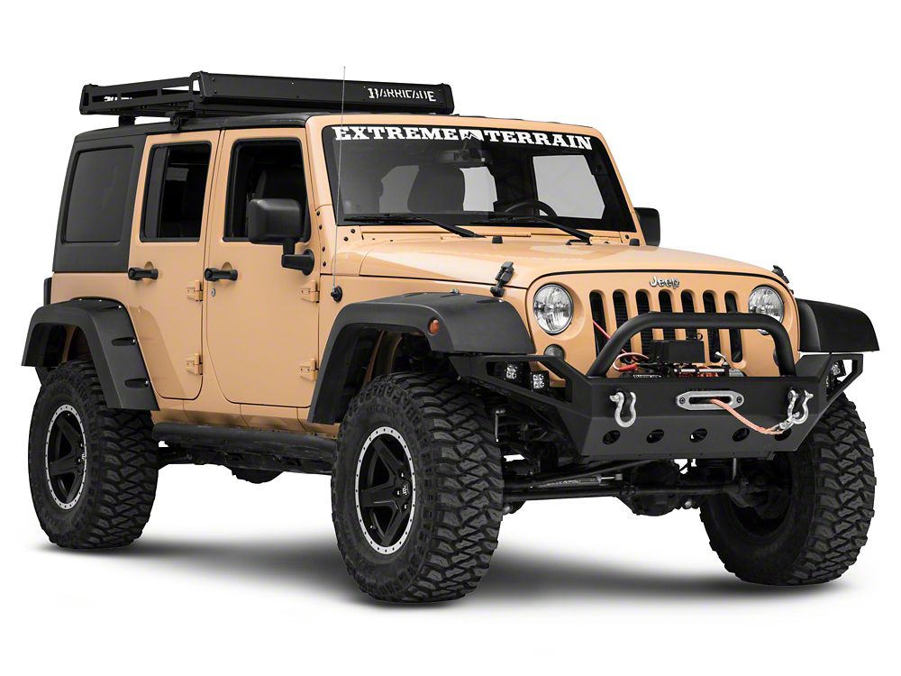 Barricade Removable Hard Top Roof Basket (07-18 Jeep Wrangler JK)