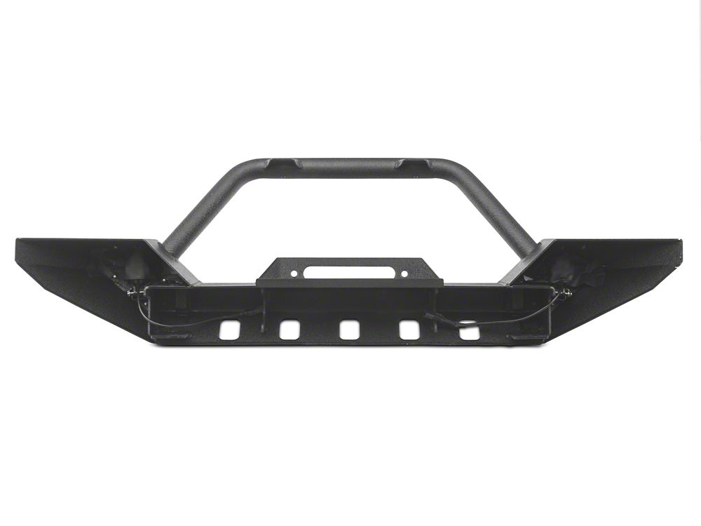Barricade Adventure HD Bumper with LED Fog Lights (87-06 Jeep Wrangler YJ & TJ)