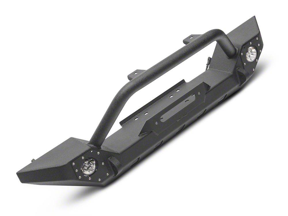 Barricade Adventure HD Bumper with LED Fog Lights (87-06 Jeep Wrangler YJ & TJ)