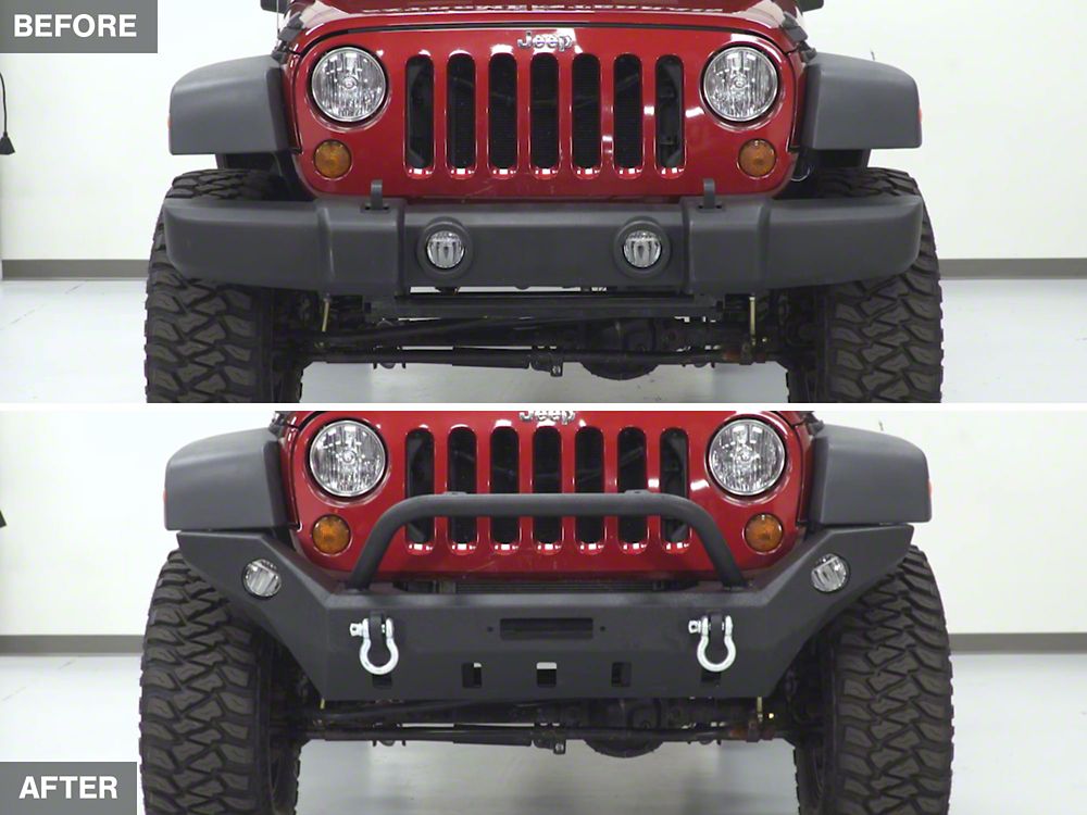 Barricade Extreme HD Full Width Front Bumper (07-18 Jeep Wrangler JK)