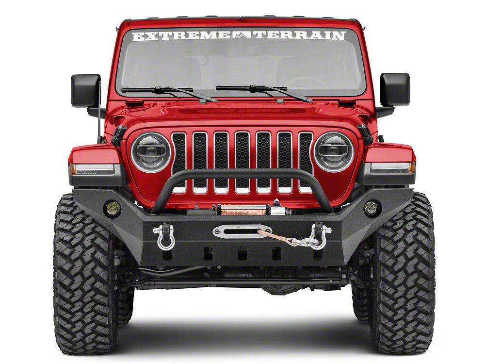Barricade Extreme HD Full Width Front Bumper with LED Fog Lights (18-25 Jeep Wrangler JL)
