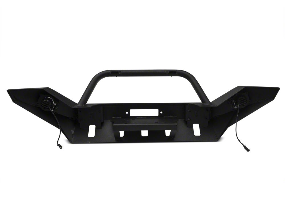 Barricade Extreme HD Full Width Front Bumper with LED Fog Lights (07-18 Jeep Wrangler JK)
