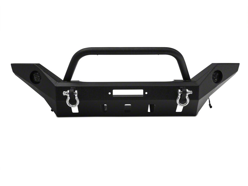 Barricade Extreme HD Full Width Front Bumper with LED Fog Lights (07-18 Jeep Wrangler JK)