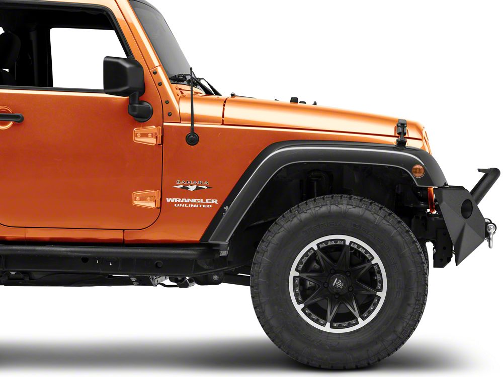 Barricade Extreme HD Full Width Front Bumper with LED Fog Lights (07-18 Jeep Wrangler JK)