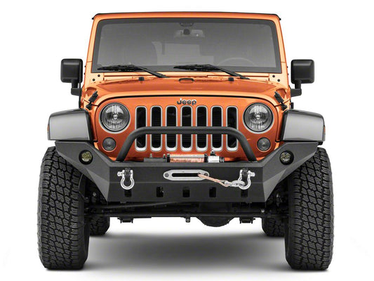 Barricade Extreme HD Full Width Front Bumper with LED Fog Lights (07-18 Jeep Wrangler JK)