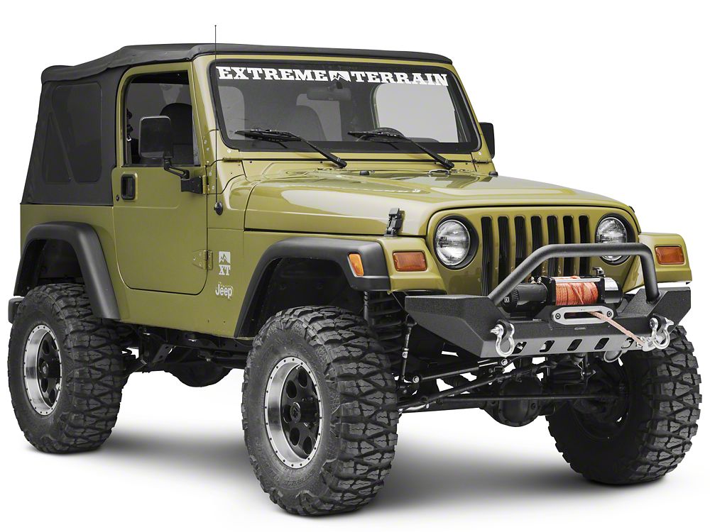 Barricade Adventure HD Front Bumper with D-Rings (87-06 Jeep Wrangler YJ & TJ)