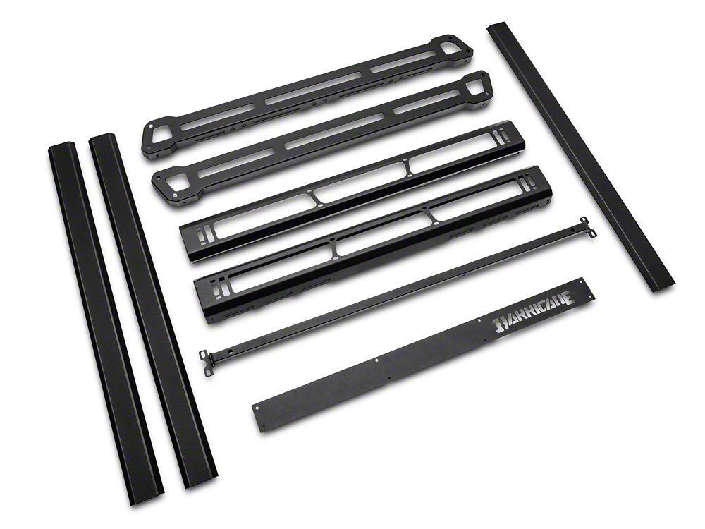 Barricade Removable Hard Top Roof Basket for OEM Hard Top (18-25 Jeep Wrangler JL 4-Door)