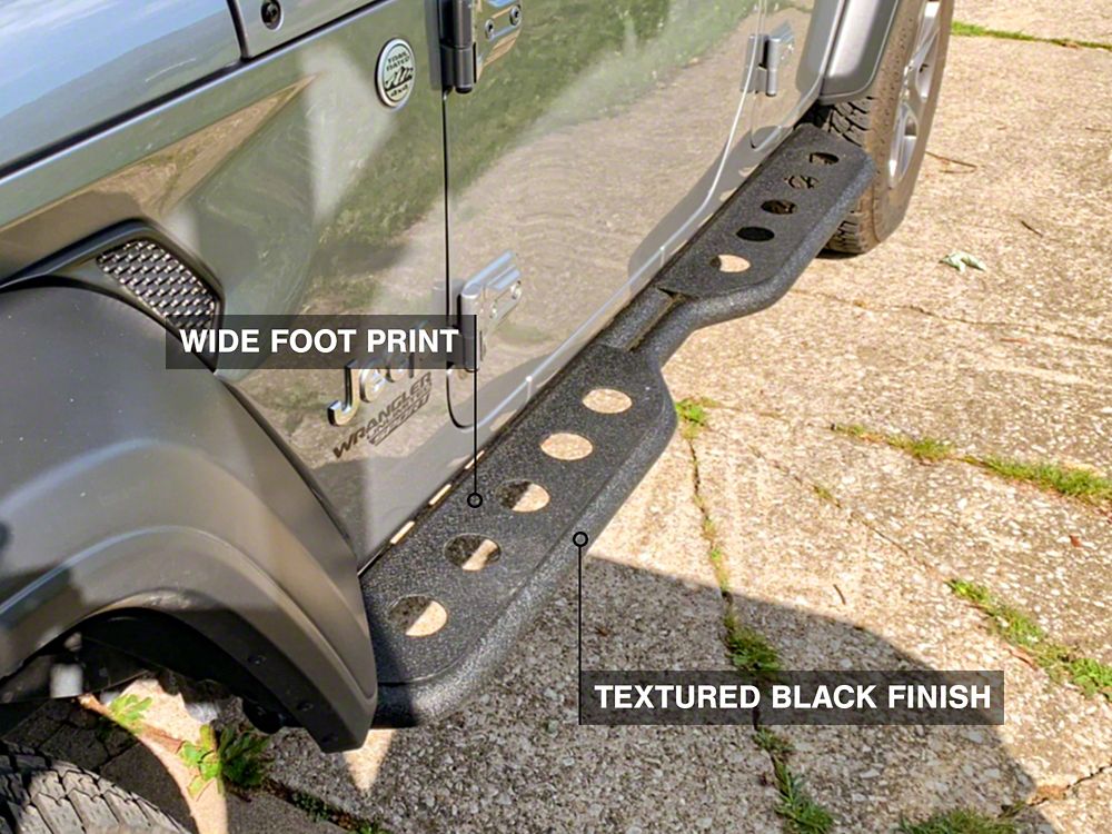 Barricade Extreme Heavy Duty Rocker Steps (18-25 Jeep Wrangler JL 4-Door)
