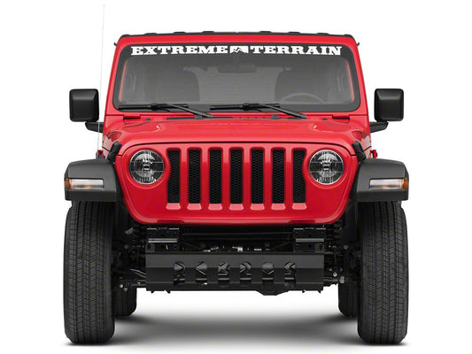 Barricade Skid Plate for Factory Bumpers Only (18-25 Jeep Wrangler JL)